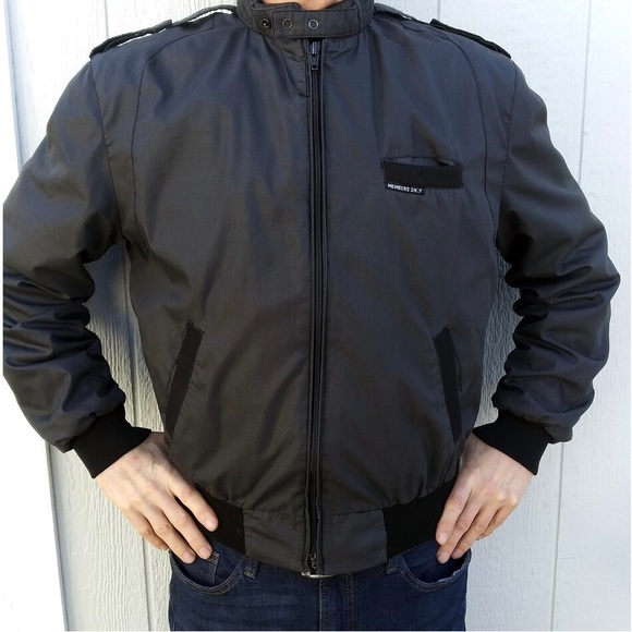 🔥VINTAGE 🔥 Navy Members only 80’s men’s jacket - Picture 4 of 4